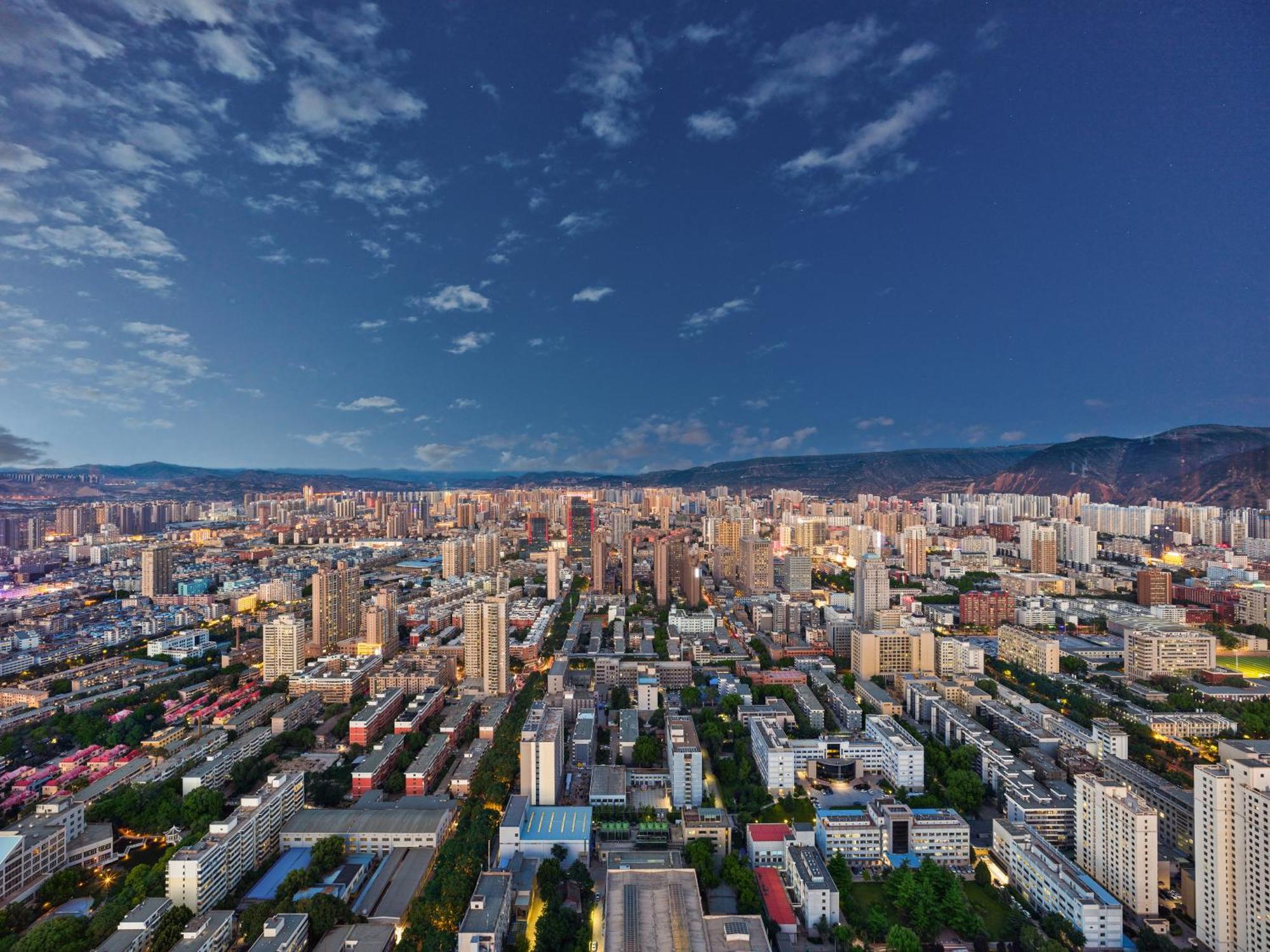 Hilton Lanzhou City Center Zewnętrze zdjęcie